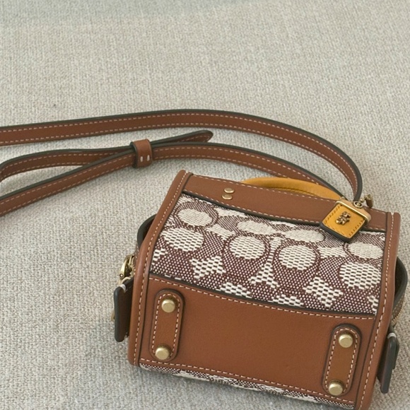 Coach Rogue Bag 12 In Signature Textile Jacquard mini - Picture 6 of 15